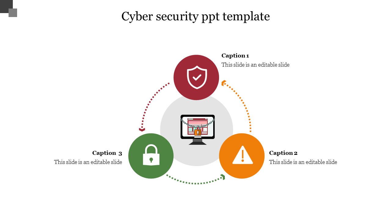 cyber security ppt template